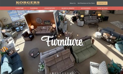 www.korgersdecorating.com Logo
